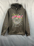 Sp5der P*nk! Spider Web Hoodie Size M