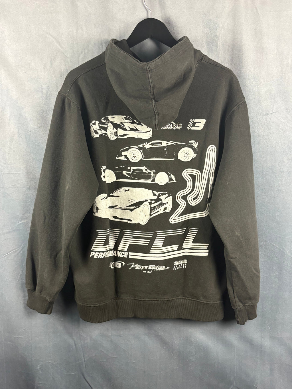 Boohoo MAN Zip Up Hoodie Size XL