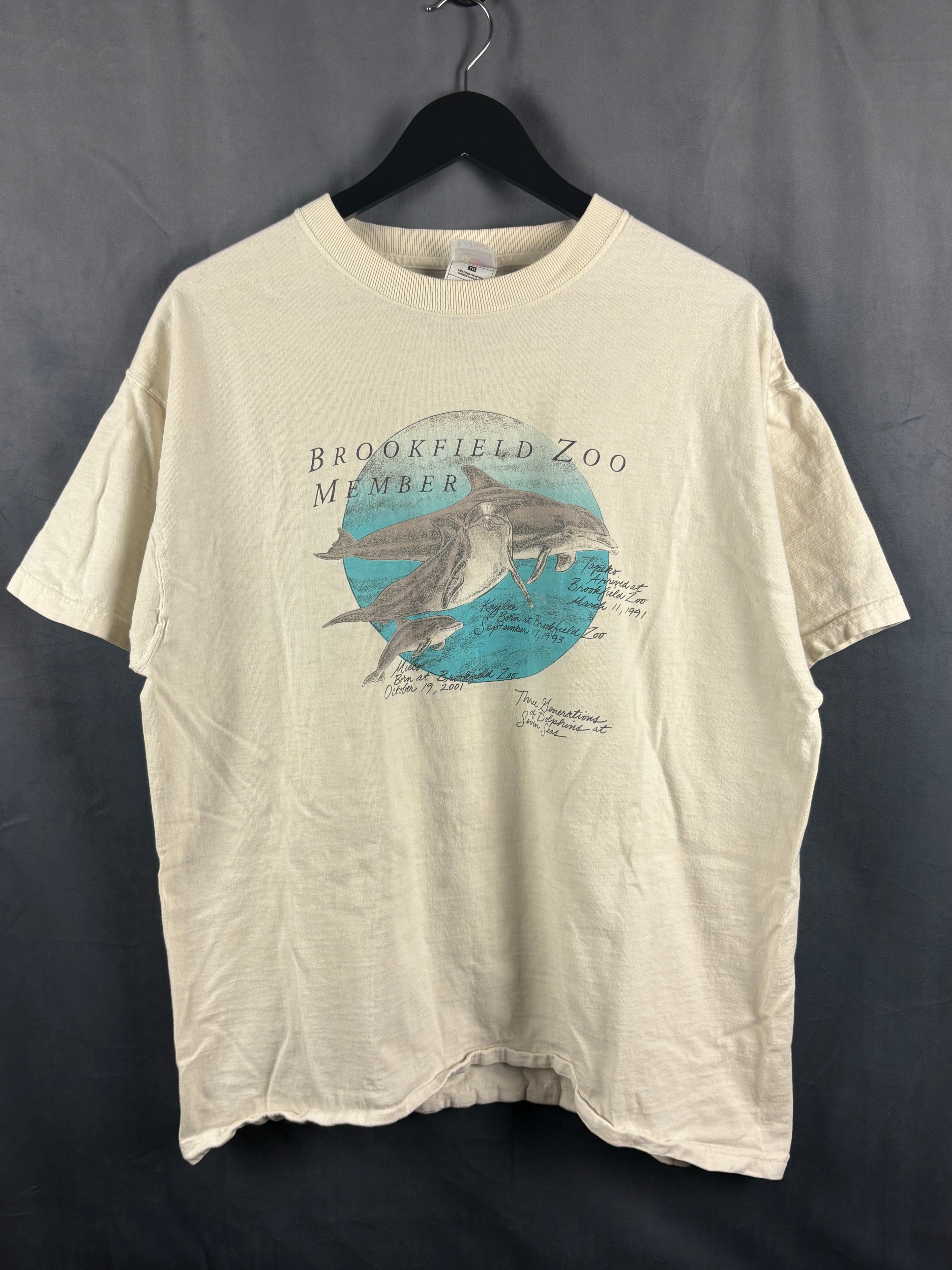 Brookfield Zoo Member T-Shirt Size XL
