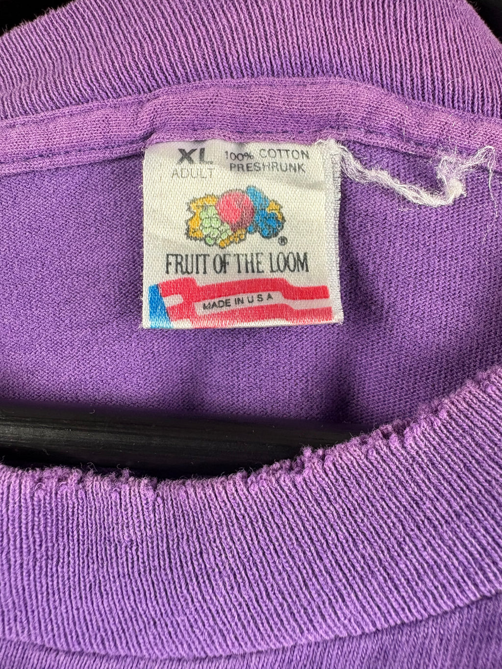 MT. Carmel 5K purple shirt size XL